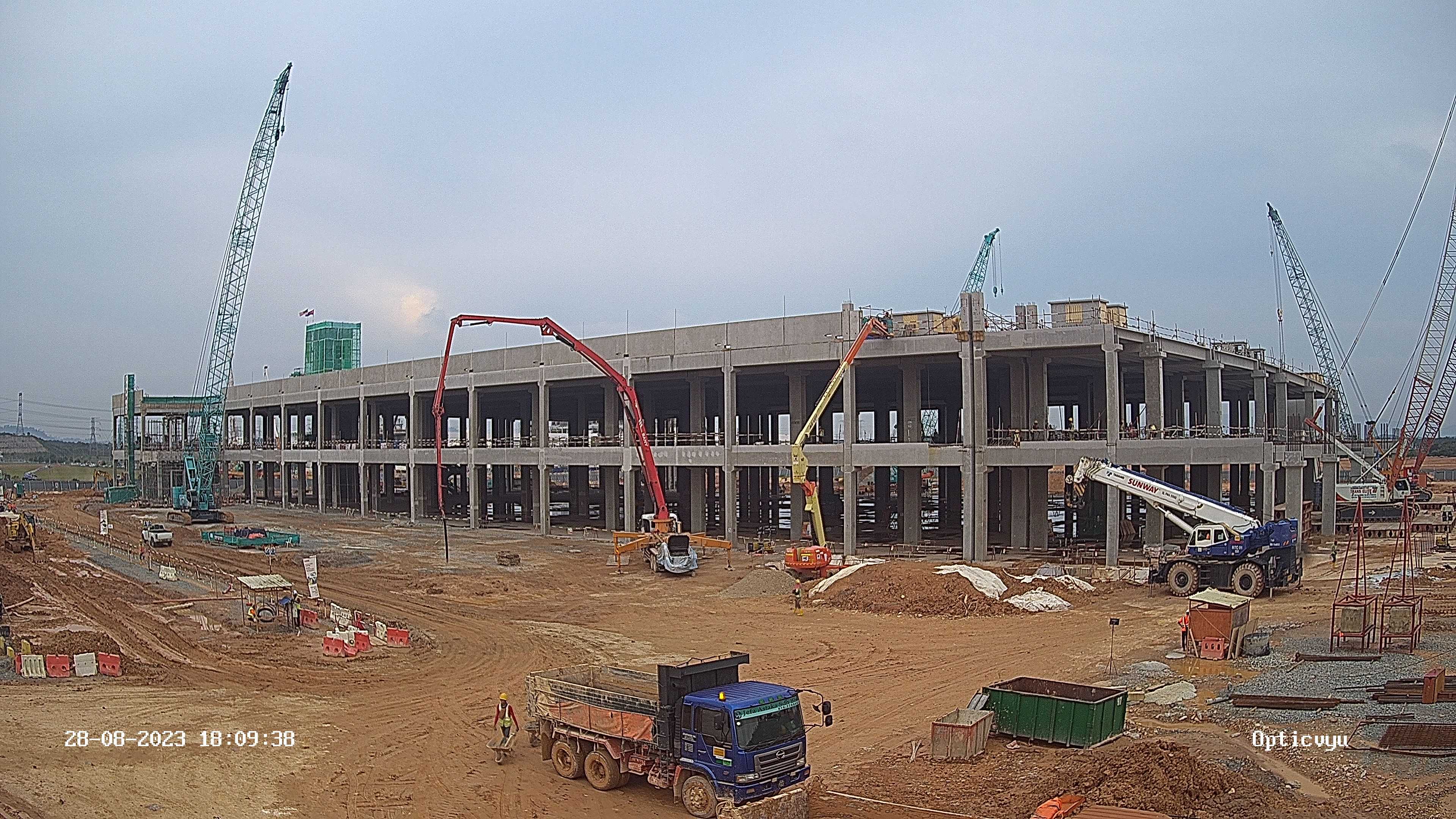 Data-centre project progression